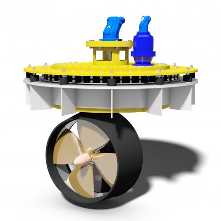 HYDROMASTER resilient mounted azimuth thruster